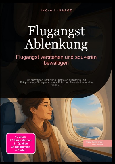 'Cover von Flugangst Ablenkung: Flugangst verstehen und souverän bewältigen'-Cover