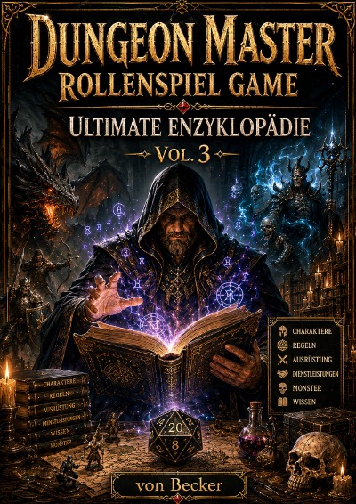 'Cover von Dungeon Master Rollenspiel Game I Ultimate Enzyklopädie Vol.3'-Cover