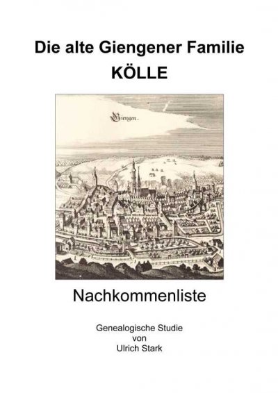 'Cover von Die alte Giengener Familie KÖLLE'-Cover