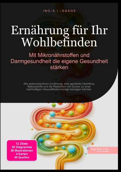 'Cover von Ernährung für Ihr Wohlbefinden: Mit Mikronährstoffen und Darmgesundheit die eigene Gesundheit stärken'-Cover