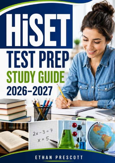 'Cover von HiSET Test Prep Study Guide 2026–2027'-Cover
