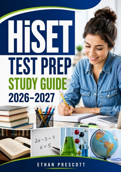 'Cover von HiSET Test Prep Study Guide 2026–2027'-Cover