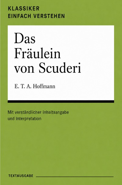 'Cover von Das Fräulein von Scuderi'-Cover