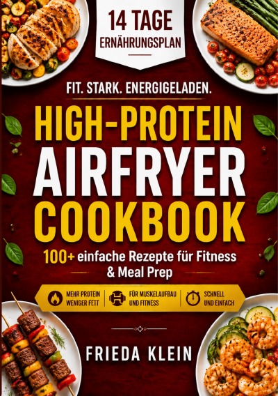 'Cover von High-Protein Airfryer Cookbook'-Cover