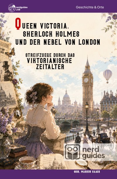 'Cover von Queen Victoria, Sherlock Holmes und der Nebel von London'-Cover