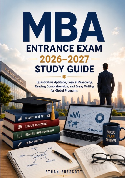 'Cover von MBA Entrance Exam 2026–2027 Study Guide'-Cover