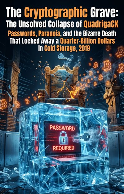 'Cover von The Cryptographic Grave: The Unsolved Collapse of QuadrigaCX'-Cover