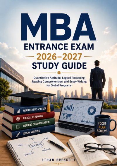 'Cover von MBA Entrance Exam 2026–2027 Study Guide'-Cover