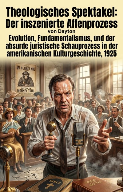 'Cover von Theologisches Spektakel: Der inszenierte Affenprozess von Dayton'-Cover