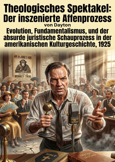 'Cover von Theologisches Spektakel: Der inszenierte Affenprozess von Dayton'-Cover