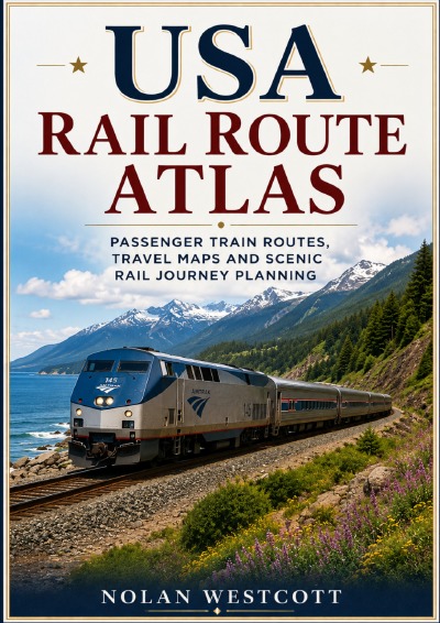'Cover von USA Rail Route Atlas'-Cover