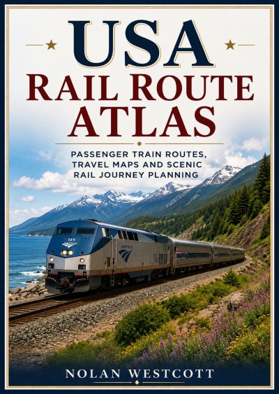 'Cover von USA Rail Route Atlas'-Cover
