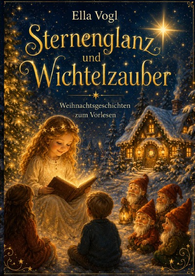 'Cover von Das große Weihnachtsbuch – Sternenglanz und Wichtelzauber'-Cover