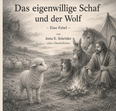 'Cover von Das eigenwillige Schaf und der Wolf'-Cover
