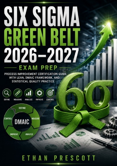 'Cover von Six Sigma Green Belt 2026–2027 Exam Prep'-Cover