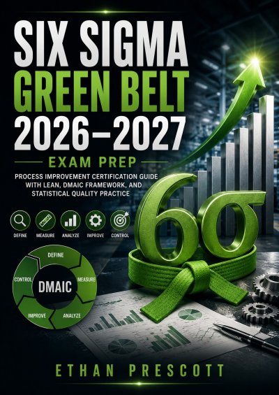 'Cover von Six Sigma Green Belt 2026–2027 Exam Prep'-Cover