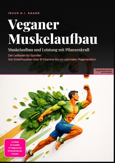 'Cover von Veganer Muskelaufbau: Muskelaufbau und Leistung mit Pflanzenkraft'-Cover