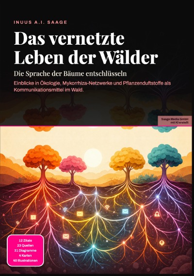 'Cover von Das vernetzte Leben der Wälder: Die Sprache der Bäume entschlüsseln'-Cover