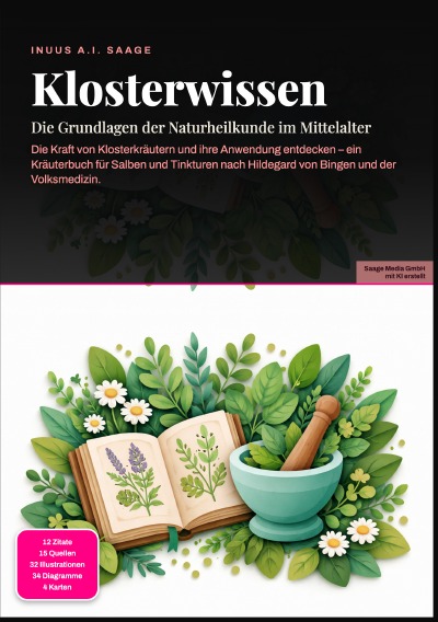 'Cover von Klosterwissen: Die Grundlagen der Naturheilkunde im Mittelalter'-Cover