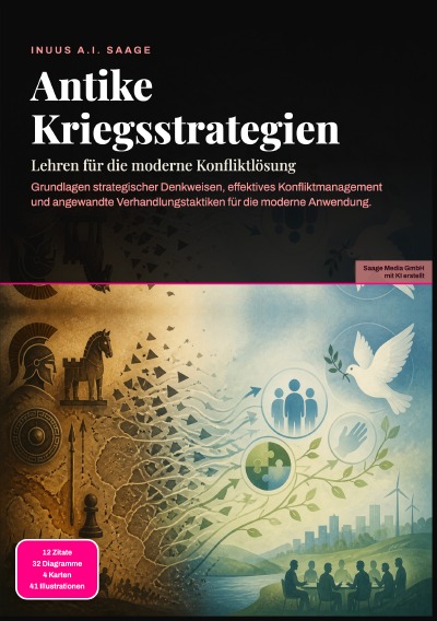 'Cover von Antike Kriegsstrategien: Lehren für die moderne Konfliktlösung'-Cover