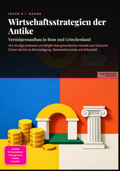'Cover von Wirtschaftsstrategien der Antike: Vermögensaufbau in Rom und Griechenland'-Cover