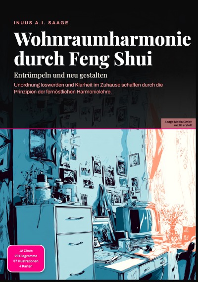'Cover von Wohnraumharmonie durch Feng Shui: Entrümpeln und neu gestalten'-Cover