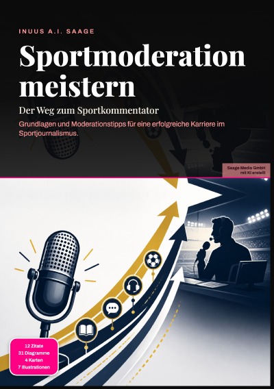 'Cover von Sportmoderation meistern: Der Weg zum Sportkommentator'-Cover