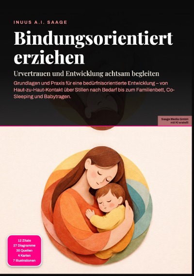 'Cover von Bindungsorientiert erziehen: Urvertrauen und Entwicklung achtsam begleiten'-Cover