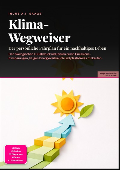 'Cover von Klima-Wegweiser: Der persönliche Fahrplan für ein nachhaltiges Leben'-Cover
