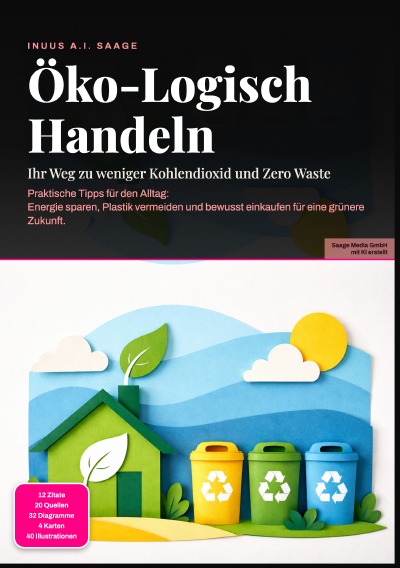 'Cover von Öko-Logisch Handeln: Ihr Weg zu weniger Kohlendioxid und Zero Waste'-Cover
