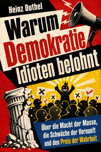 'Cover von Warum Demokratie Idioten belohnt'-Cover
