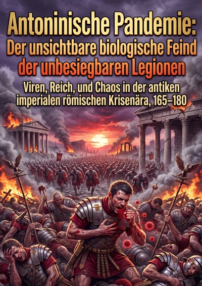'Cover von Antoninische Pandemie: Der unsichtbare biologische Feind der unbesiegbaren Legionen'-Cover