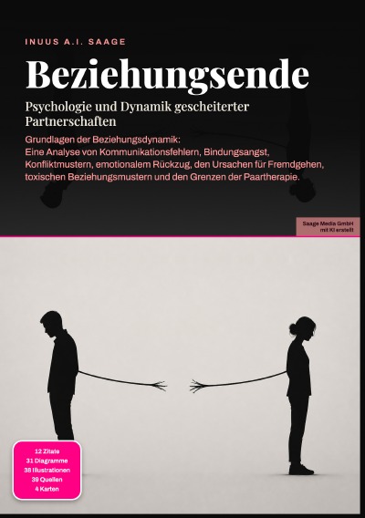 'Cover von Beziehungsende: Psychologie und Dynamik gescheiterter Partnerschaften'-Cover