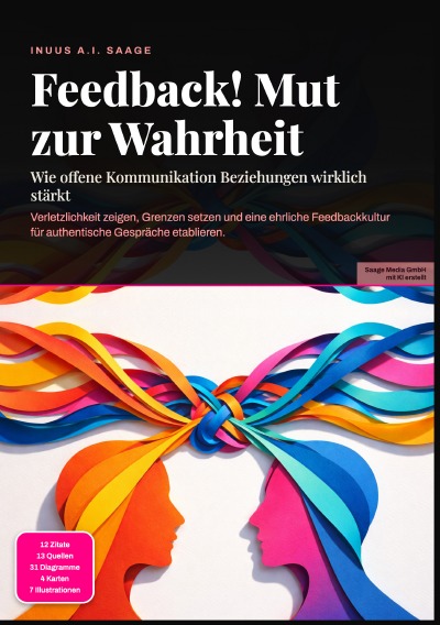 'Cover von Feedback! Mut zur Wahrheit: Wie offene Kommunikation Beziehungen wirklich stärkt'-Cover