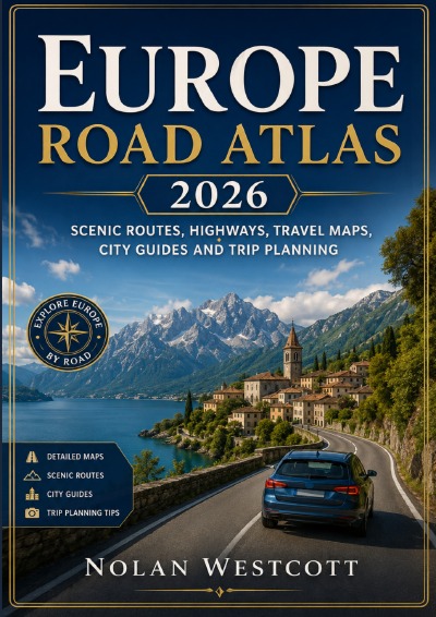'Cover von Europe Road Atlas 2026'-Cover