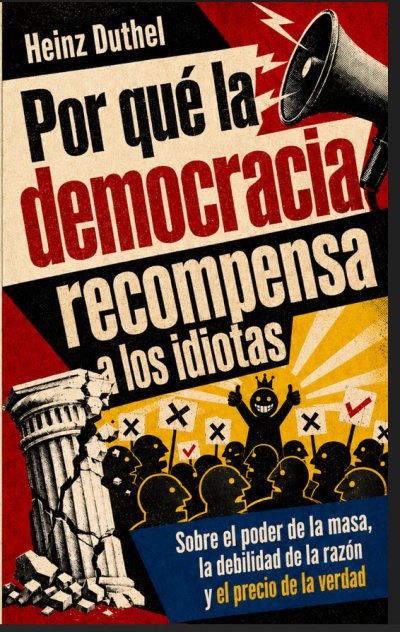 'Cover von Por qué la democracia recompensa a los idiotas'-Cover