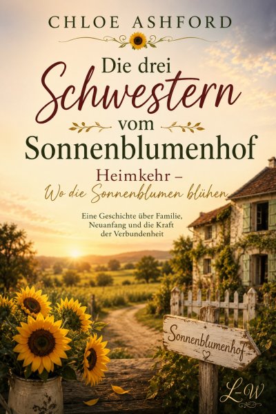 'Cover von Die drei Schwestern vom Sonnenblumenhof – Heimkehr – Wo die Sonnenblumen blühen'-Cover