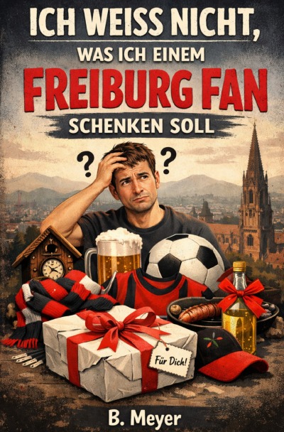 'Cover von Ich weiß nicht, was ich einem Freiburg Fan schenken soll'-Cover