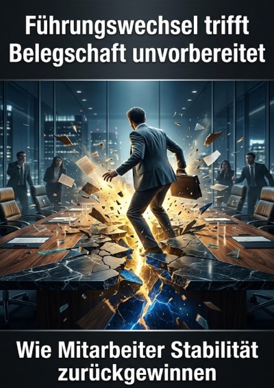 'Cover von Führungswechsel trifft Belegschaft unvorbereitet'-Cover