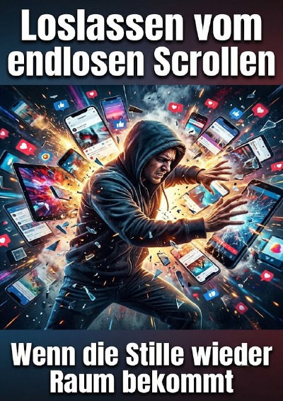 'Cover von Loslassen vom endlosen Scrollen'-Cover