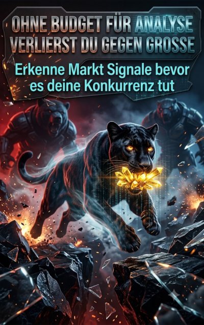 'Cover von Ohne Budget für Analyse verlierst du gegen Große'-Cover