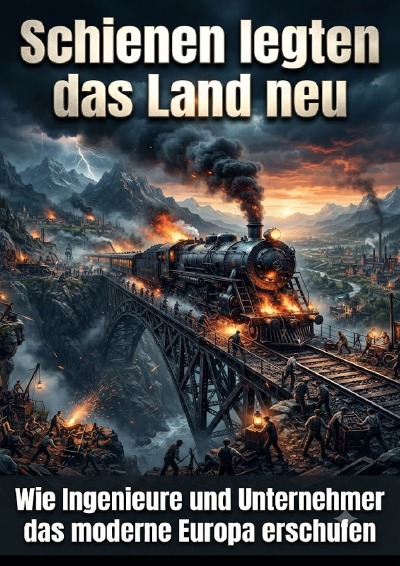 'Cover von Schienen legten das Land neu'-Cover
