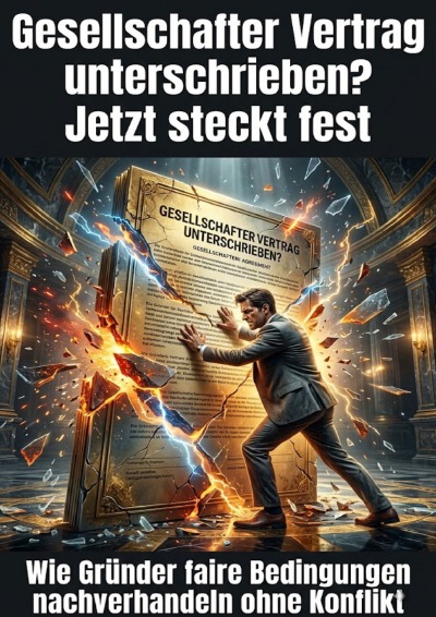 'Cover von Gesellschafter Vertrag unterschrieben? Jetzt steckt fest'-Cover