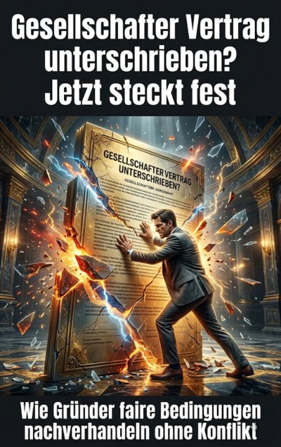 'Cover von Gesellschafter Vertrag unterschrieben? Jetzt steckt fest'-Cover