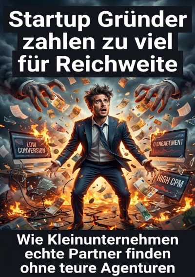 'Cover von Startup Gründer zahlen zu viel für Reichweite'-Cover