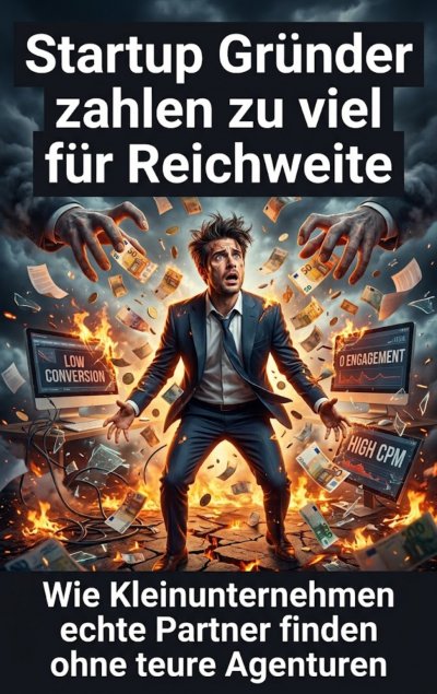 'Cover von Startup Gründer zahlen zu viel für Reichweite'-Cover
