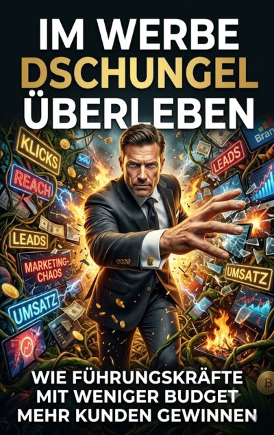 'Cover von Im Werbe Dschungel überleben'-Cover