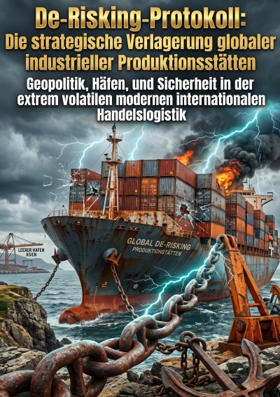 'Cover von De-Risking-Protokoll: Die strategische Verlagerung globaler industrieller Produktionsstätten'-Cover