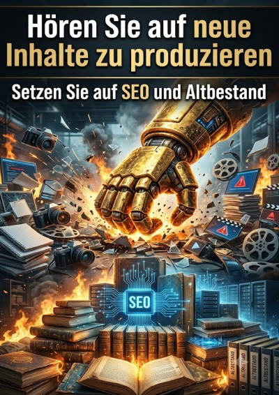 'Cover von Hören Sie auf neue Inhalte zu produzieren'-Cover