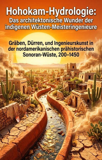 'Cover von Hohokam-Hydrologie: Das architektonische Wunder der indigenen Wüsten-Meisteringenieure'-Cover